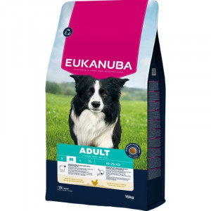 EUKANUBA DOG MEDIUM sausā barība suņiem Vista 15kg
